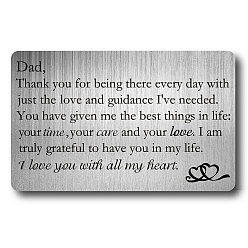 Нержавеющая Сталь Цвет Прямоугольник 201 пустая термотрансферная карта из нержавеющей стали, цвет нержавеющей стали, 550x850x0.7 мм