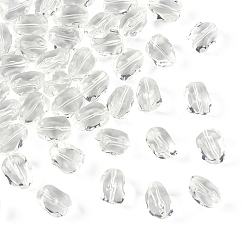 Прозрачный 50 прозрачные стеклянные бусины, кролик, прозрачные, 15x11.3~11.6x9.7~10 мм, отверстие : 1 мм
