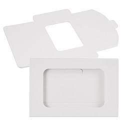 Белый Коробка для пустых бумажных конвертов, прямоугольные, белые, 284x210x0.3 мм, 10 шт / комплект