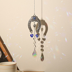 Луна Железный подвесной орнамент на тему сглаза, украшение сада и дома своими руками, луна, 430x85 мм