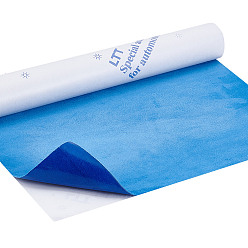 Темно-Голубой Самоклеящаяся замшевая ткань, диваны, автомобильное сиденье, субсидии на ремонт кожаной кожи, глубокое синее небо, 1500x316x1 мм