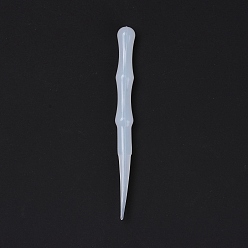 Белый Палочки для смешивания силиконового клея, белые, 90x8 мм