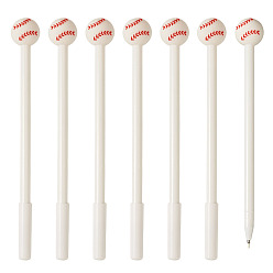 Baseball 8Pcs Ball Series Cartoon Stainless Steel Pens, Baseball, 176x21mm