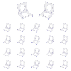 Прозрачный Прозрачный акриловый многофункциональный держатель дисплея, ювелирная регулируемая стойка для мобильного телефона, Фото, художественная выставка, прозрачные, готовое изделие: 6.5x5x5.5 см