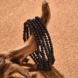 Гранат Браслеты из натурального граната, с эластичное волокно провода, 2-1/4 дюйм (55 мм)