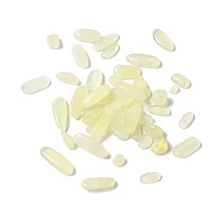 Jade Nouveau Nouvelles perles de jade naturelles, pas de trous / non percés, nuggets, 9~24.5x9~10x4~6mm, environ400 pcs / 500 g