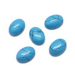 Synthetic Turquoise Synthetic Turquoise Cabochons, Oval, 16.5x12x5mm