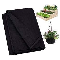 Черный Нетканый материал, поделки товары для рукоделия, прямоугольные, чёрные, 210x162x0.03 см