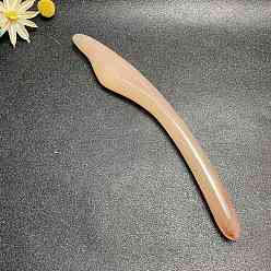 Фора Смоляные массажные палочки, массажные инструменты, гуа-ша соскабливающая палочка, оранжевые, 210x30 мм