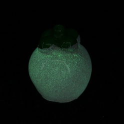 Mangosteen Украшения из светящейся смолы, украшения для дома, светится в темноте, мангустин, 16x16x18.5 мм