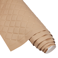 Blé Cuir PVC avec tissu en mousse, accessoires en tissu, blé, 2000x1550~1600x3mm