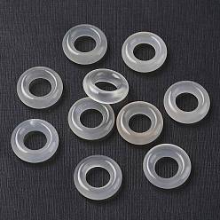 Natural Gemstone Natural Agate Linking Rings, Round Ring, 16x4.5~5mm, Inner Diameter: 8mm
