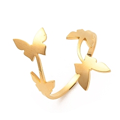 Бабочка 304 открытые манжеты из нержавеющей стали, бабочка, внутренний диаметр: 18.6 мм