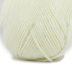Beige Garn aus Acrylfasern, zum Weben, Stricken & Häkeln, beige, 2 mm, ca. 114.83 Yards (105 m)/Knüll