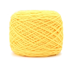 Желтый Шерстяная пряжа, для одежды шарфы свитера шали шапки, желтые, 5 мм