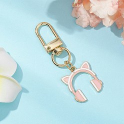 Другие Подвески из сплава с эмалью, Поворотные застежки-брелки для украшения сумок, наушники, 60 мм