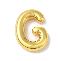 Letter G Ионное покрытие (ip) 304 подвески из нержавеющей стали, буквенное очарование, Буква G, 21x15x5 мм, отверстие : 2 мм