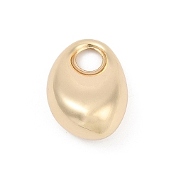 Oval Латунные подвески, реальный 14 k позолоченный, овальные, 25x18x11.5 мм, отверстие : 5.8 мм