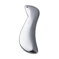 Symbol Доски из терагерцового камня гуаша, массажный инструмент, символ, 129x50x7 мм, отверстие : 2 мм