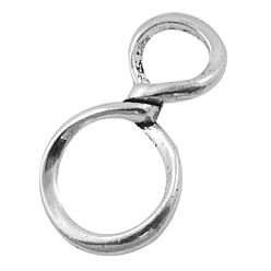 Antique Silver Tibetan Style Pendants, Cadmium Free & Nickel Free & Lead Free, Antique Silver, Hole:2mm, 30.5x17x5mm