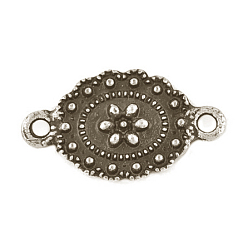 Платина Соединители звеньев сплава, без кадмия и без свинца, овальные, платина, 18x11 мм, без кадмия, без никеля и без свинца