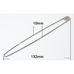 Платина Контакты железа безопасности, платина, 132x10 мм , штифт: 1 мм