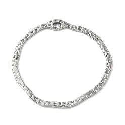 Нержавеющая Сталь Цвет 304 подвески из нержавеющей стали, кольцо, цвет нержавеющей стали, 41.5x44.5x2 мм, отверстие : 3.5x2 мм