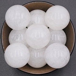 Хрусталь Хрустальный шар из натурального кварца, Украшения из энергетического камня Рейки для исцеления, медитация, колдовство, 30 мм