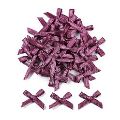 Фиолетовый Аксессуары из полиэстера, бантом, фиолетовые, 16x19x3 мм