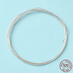 Серебро Мертвая мягкая 925 проволока из стерлингового серебра, круглые, серебряные, (26 калибр)0.40мм