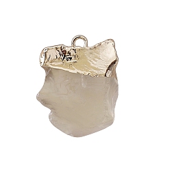 Лимонный Нефрит Подвески из натуральных лимонно-нефритовых самородков, очарование камня, золотой свет, 10~15 мм