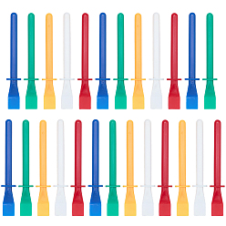 (52) Непрозрачная лаванда 25шт. пластиковых паллетных ножей из полипропилена, разноцветные, 113x17x9 мм