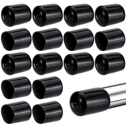 Черный 20 шт. защитный чехол из ПВХ для винта, чёрные, 35.5 мм