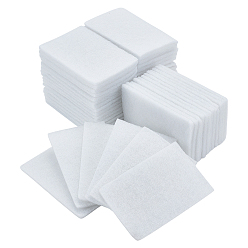Белый 50шт. полиэстеровые чистящие салфетки, для посуды, прямоугольные, белые, 149x100x6 мм