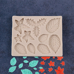 Античный Белый Силиконовые формы для вены пищевого качества, формы помады, для украшения торта поделки, цвет шоколада, конфеты, изготовление ювелирных изделий на основе смолы и эпоксидной смолы, лист, старинный белый, 72x90 мм