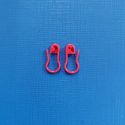 Светло-Вишневый Пластиковые штыри калабаша, Маркер вязальной строчки, светло-вишневый, 23 мм, 1000 шт / пакет