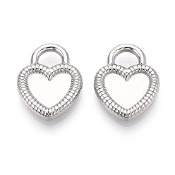 Нержавеющая Сталь Цвет 304 Настройки кабошон из нержавеющей стали кулон, сердце, цвет нержавеющей стали, 19.5x14.2x2.9 мм, отверстие : 5x4.1 мм