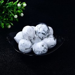 Говлит Натуральные камни из говлита, энергетические минералы, драгоценные камни, украшение дома, 20~30 мм