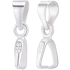 Серебро 10шт 925 щипцы для колки льда из стерлингового серебра, с печатью 925, серебряные, 12 мм, отверстие : 3x4 мм, штифты : 0.7 мм