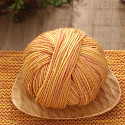 Золотистый Кашемир сегмент окрашенная пряжа, для ткачества, вязание крючком, золотые, 2 мм, около 131.23 ярдов (120 м) / моток