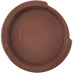 Верблюжий Пластиковая крышка для резонаторного отверстия гитары, буферы обратной связи, плоско-круглые, верблюжие, 92x13 мм, внутренний диаметр: 73 мм