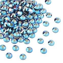 20050 200 Amethyst AB Камни preciosa® crystal hotfix с плоской основой, чешский хрусталь, круглый(438 11 612 шатон роза вива 12 ®), 20050 200 аметист ab, ss 16 (3.8~4 мм)