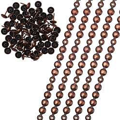 Красная Медь 5Декоративная лента для цветов на сумках, с помощью железных обивочных гвоздей, для аксессуаров для дивана, Красная медь, 1000x11x3 мм, Винт: 16.5x10.5 мм