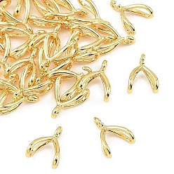 Real 18K Gold Plated SHEGRACE Brass Ice Pick Pinch Bails, Cadmium Free & Nickel Free & Lead Free, Real 18K Gold Plated, 10x7.5x4mm, Hole: 1mm