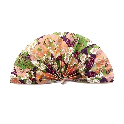 Pink 2шт. бумажные вставки для торта, украшения карт, с бамбуковой палкой, вентилятор, розовые, 50x95 мм