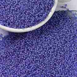 (RR2270) Fancy Lined Aqua Pink Миюки круглые бусины рокайль, японский бисер, (rr 2270) аква-розовый на причудливой подкладке, 15/0, 1.5 мм, Отверстие : 0.7 мм , около 27777 шт / 50 г