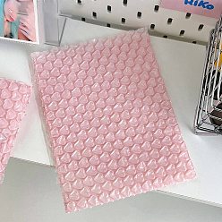 Pink Прямоугольные самозапечатывающиеся почтовые конверты с пузырьками, водонепроницаемый конверт с мягкой подкладкой, принадлежности для макияжа для ювелирных изделий, розовые, 20.5x15.5 см