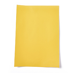 Золотистый 4 матовая самоклеящаяся наклейка, бумага для печати этикетки, поделки крафт-бумага, желтые, 29.4x21x0.01 см