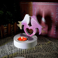 Bird DIY Candle Silicone Molds, for Candle Making, Bird, 10.9x15.3x1cm