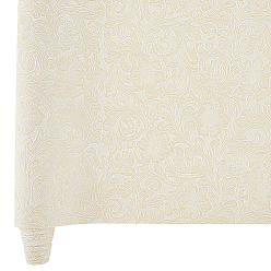 Beige PVC Leather Fabric, for DIY Craft Supplies, Rectangle, Beige, 1400x302x0.5mm
